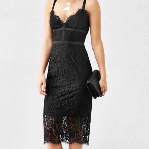 Express Dresses & Skirts - NWT! Express Lacy Little Black Dress!